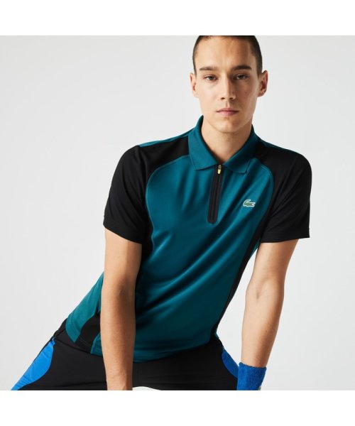 LACOSTESPORTS MENS(ラコステスポーツ　メンズ)/チームラコステフロントジップドライポロシャツ/img11