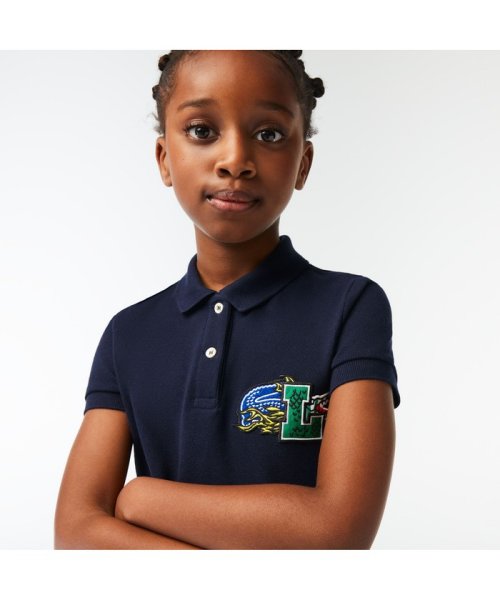 LACOSTE KIDS(ラコステ　キッズ)/シーズナルグラフィックGIRLSポロドレス/img01