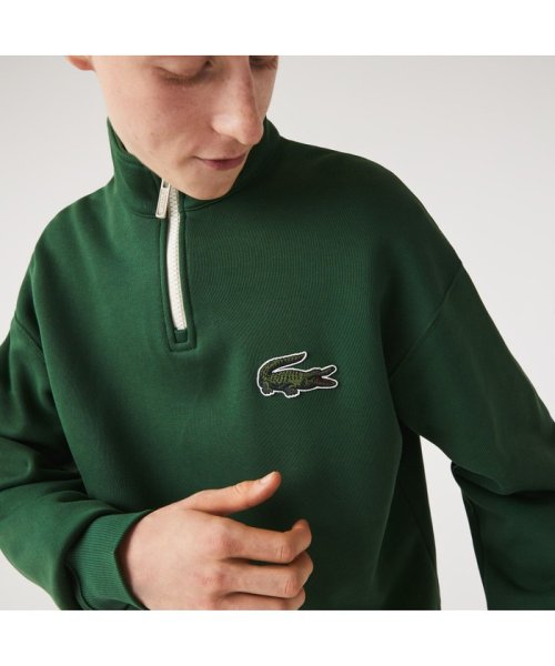 LACOSTE Mens(ラコステ　メンズ)/ハーフジップオーガニックコットンスウェット/img04