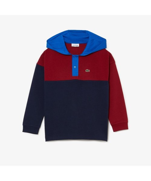 LACOSTE KIDS(ラコステ　キッズ)/BOYSラグビーフードシャツ/img02