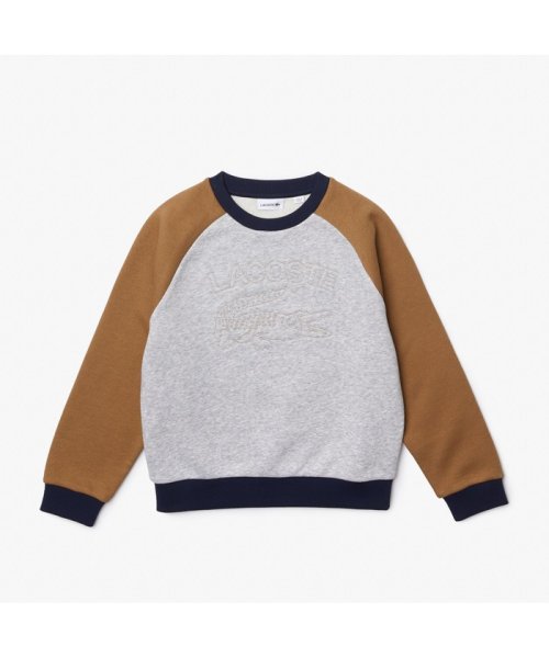 LACOSTE KIDS(ラコステ　キッズ)/BOYSラグランスリーブ配色スウェット/img03