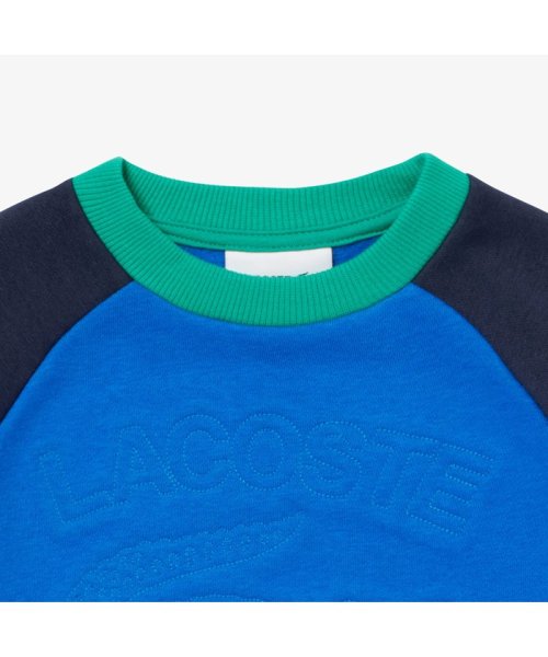 LACOSTE KIDS(ラコステ　キッズ)/BOYSラグランスリーブ配色スウェット/img06