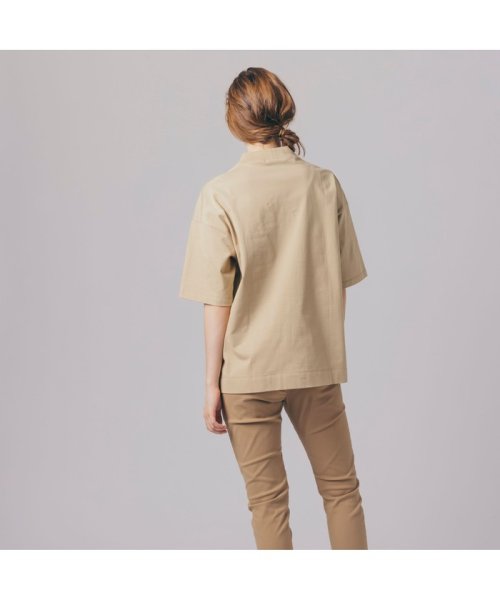 LACOSTE(ラコステ)/リラックスフィットモックネックハーフスリーブTシャツ/img01