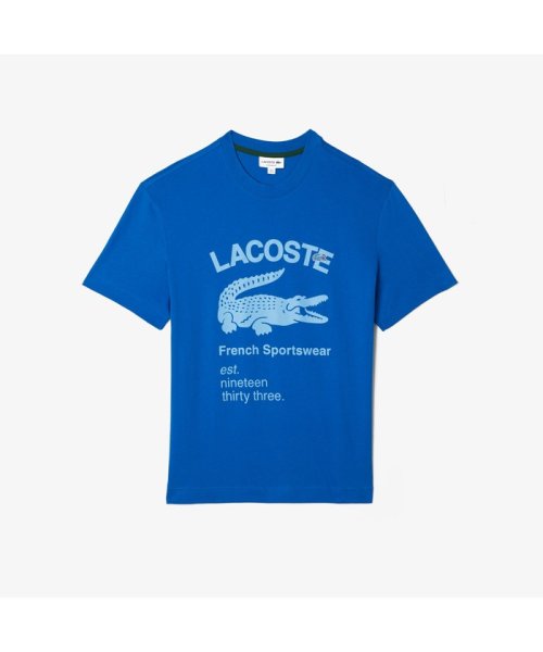 LACOSTE Mens(ラコステ　メンズ)/トーン・オン・トーングラフィックTシャツ/img01