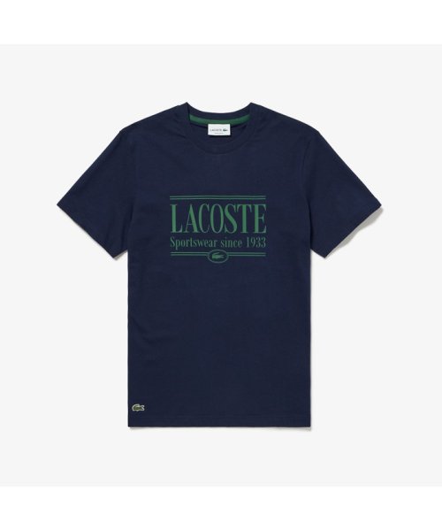LACOSTE Mens(ラコステ　メンズ)/【EC限定】ラコステタイポグラフィTシャツ/img01