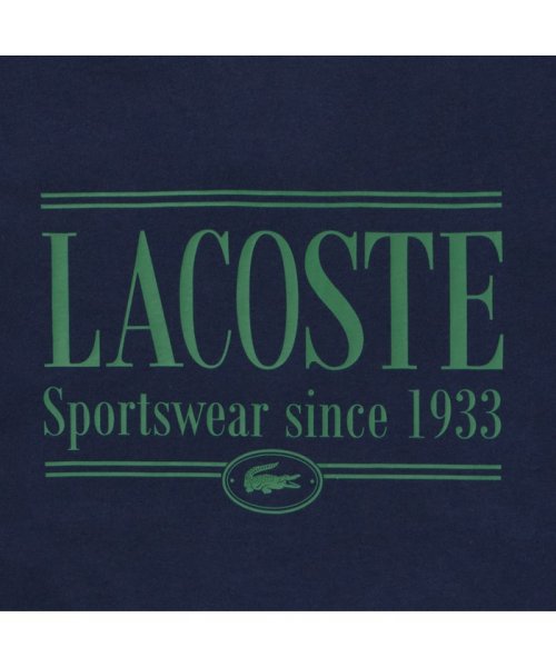 LACOSTE Mens(ラコステ　メンズ)/【EC限定】ラコステタイポグラフィTシャツ/img03