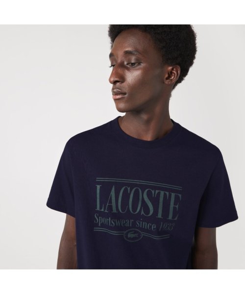 LACOSTE Mens(ラコステ　メンズ)/【EC限定】ラコステタイポグラフィTシャツ/img11