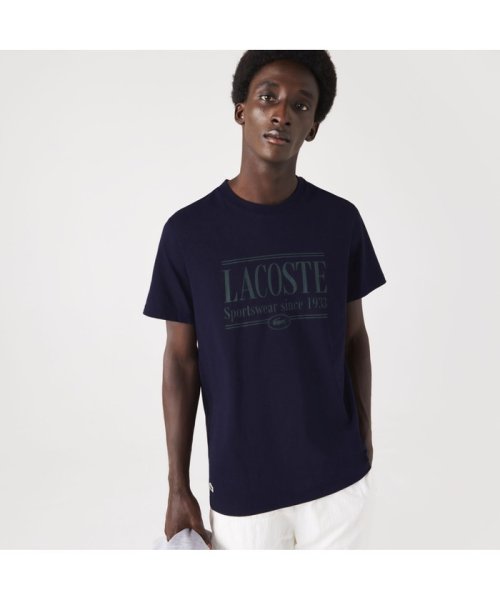 LACOSTE Mens(ラコステ　メンズ)/【EC限定】ラコステタイポグラフィTシャツ/img14