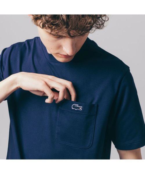 LACOSTE Mens(ラコステ　メンズ)/アウトラインクロックポケットTシャツ/img07