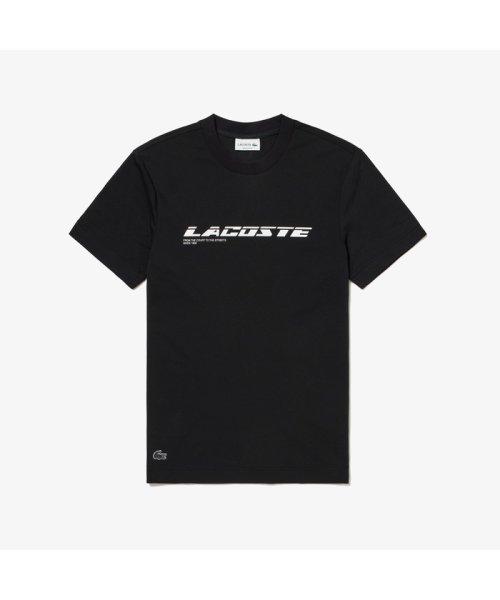 LACOSTE Mens(ラコステ　メンズ)/エコ鹿の子地グラフィックネームロゴTシャツ/img01