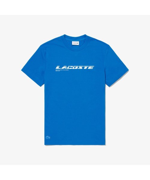LACOSTE Mens(ラコステ　メンズ)/エコ鹿の子地グラフィックネームロゴTシャツ/img08