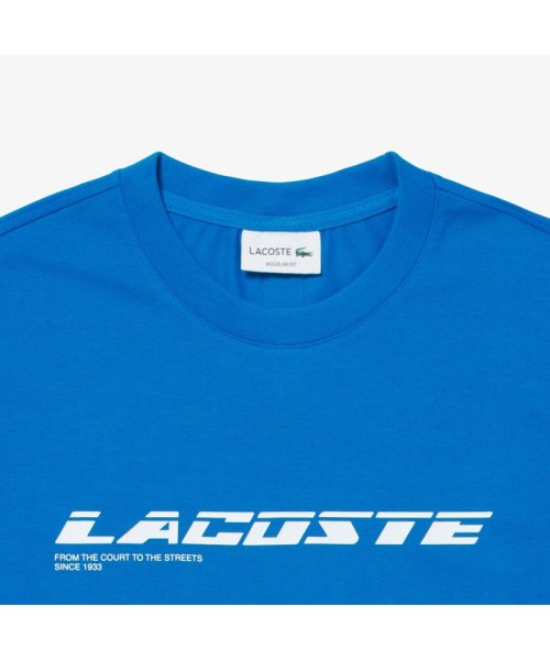 LACOSTE Mens(ラコステ　メンズ)/エコ鹿の子地グラフィックネームロゴTシャツ/img10