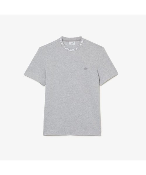 LACOSTE Mens(ラコステ　メンズ)/エコ鹿の子地ジャカードネックTシャツ/img06