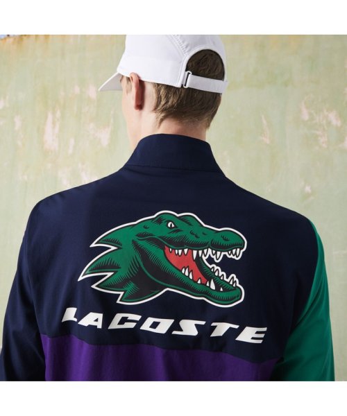 LACOSTESPORTS MENS(ラコステスポーツ　メンズ)/アシンメトリーカラーブロックセットアップトラックスーツ/img14