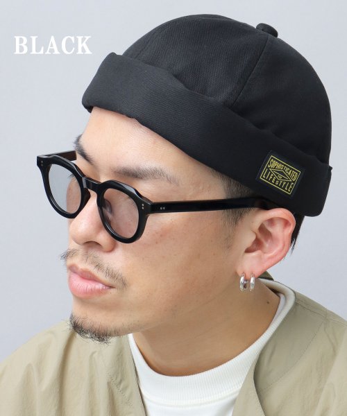 Besiquenti(ベーシックエンチ)/ブラックタグ フィッシャーマンキャップ ロールキャップ 帽子 メンズ カジュアル シンプル/img10
