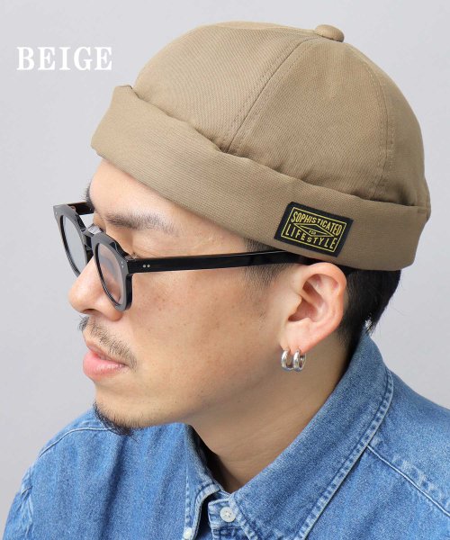 Besiquenti(ベーシックエンチ)/ブラックタグ フィッシャーマンキャップ ロールキャップ 帽子 メンズ カジュアル シンプル/img12