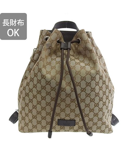 GUCCI グッチ GG キャンバス リュック バッグ