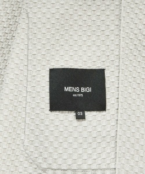Men's Bigi(メンズビギ)/ポリエステルエアリードッツテーラードジャケット/img15