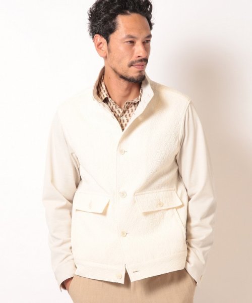 DISTINCTION MEN'S BIGI(ディスティンクションメンズビギ)/膨れジャガードストレッチブルゾン/img08