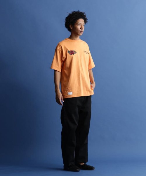 Schott(ショット)/S/S T－SHIRT "SOUVENIR EMBROIDERED"/スーベニア刺繍 Tシャツ/img21