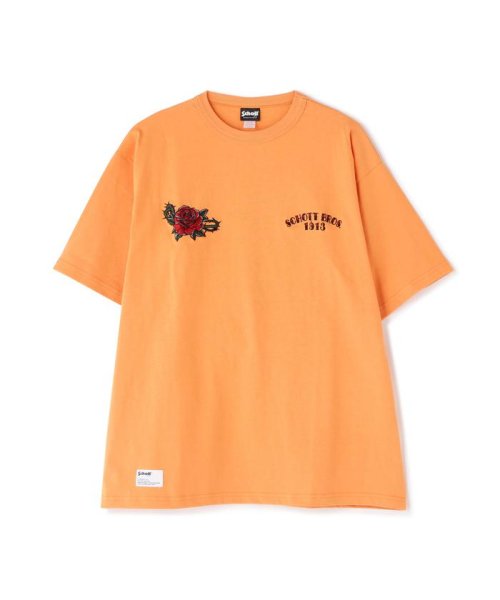 Schott(ショット)/S/S T－SHIRT "SOUVENIR EMBROIDERED"/スーベニア刺繍 Tシャツ/img23