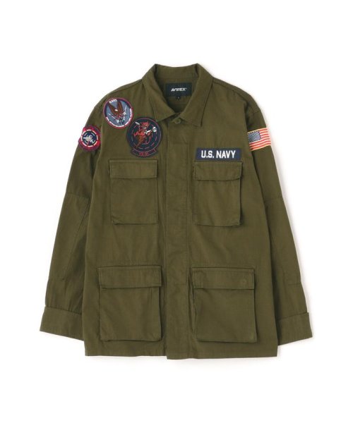 AVIREX(AVIREX)/COTTON RIP STOP BDU JACKET VX－31/コットン リップストップ BDUジャケット/img22