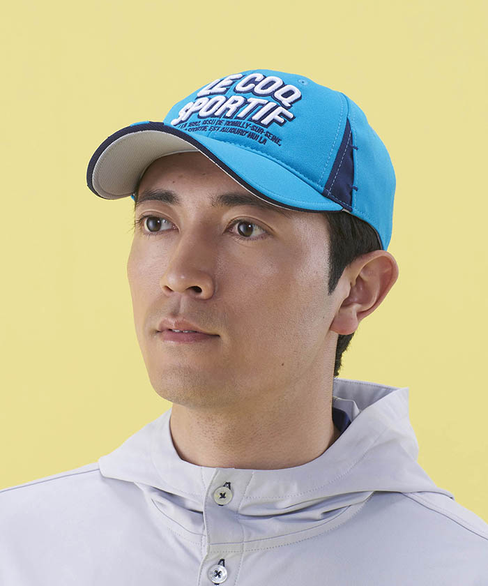 ≪ゴルファーズ≫キャップ (ラウンディッシュ芯/サングラス差し込み