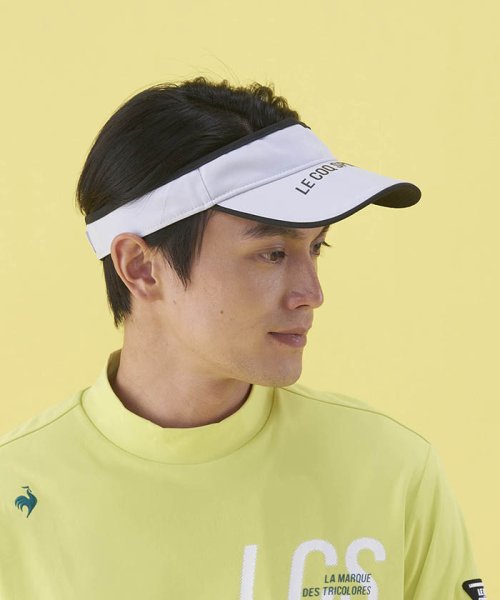 le coq sportif GOLF (ルコックスポルティフ（ゴルフ）)/FAN AIR(ファンエアー)サンバイザー/img04