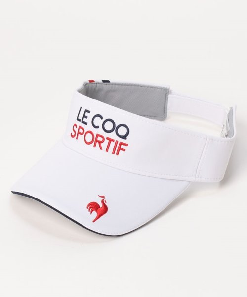 le coq sportif GOLF (ルコックスポルティフ（ゴルフ）)/【WEB限定】ロゴ刺繍バイザー/img10