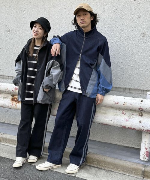 ストレッチデニム ラインパンツ 人気・おすすめ｜使いやすい・旅行におすすめ 品質保証 全国発送 在庫限り