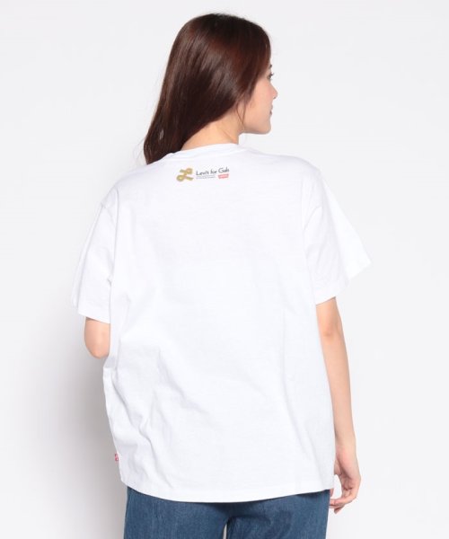LEVI’S OUTLET(リーバイスアウトレット)/GRAPHIC JET TEE LEVIS FOR GALS BRIGHT WH/img02