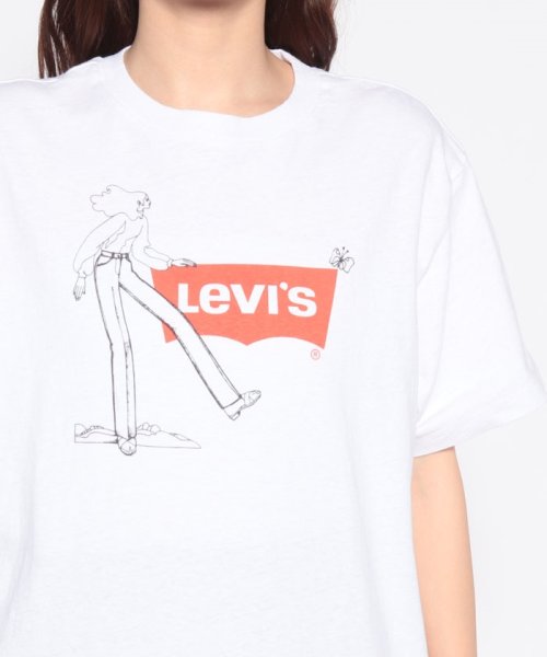 LEVI’S OUTLET(リーバイスアウトレット)/GRAPHIC JET TEE LEVIS FOR GALS BRIGHT WH/img03
