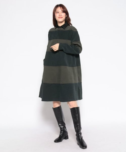 LEVI’S OUTLET(リーバイスアウトレット)/LMC RUGBY DRESS LMC BLACK RUGBY STRIPE B/img03