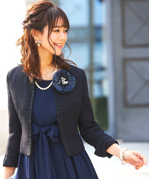 ワンピース＆ジャケットアンサンブルスーツセット「SU509」(505167665  