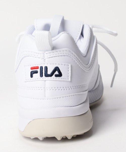 FILA（Shoes）(フィラ（シューズ）)/DISRUPTOR 2 GOLF/ ディスラプター2 ゴルフ  スパイクレス 軽量 レディース メンズ/ ホワイト/img02