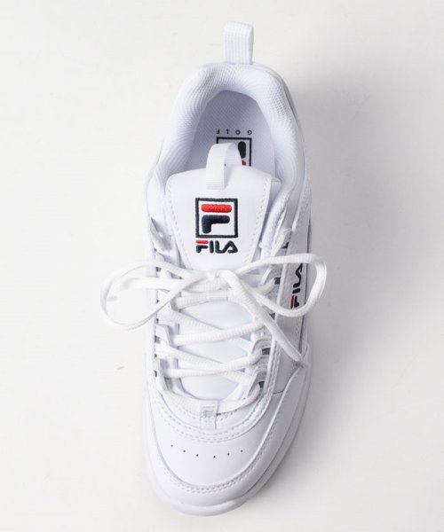 FILA（Shoes）(フィラ（シューズ）)/DISRUPTOR 2 GOLF/ ディスラプター2 ゴルフ  スパイクレス 軽量 レディース メンズ/ ホワイト/img04