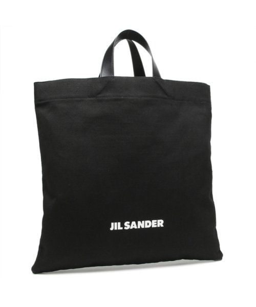 Jil Sander(ジル・サンダー)/ジルサンダー トートバッグ キャンバス ブラック メンズ レディース JIL SANDER J25WC0005 P4863 001/img01