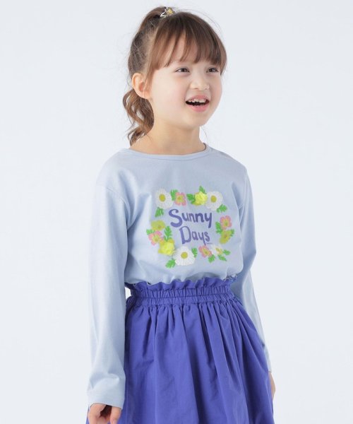 SHIPS KIDS(シップスキッズ)/SHIPS KIDS:100～130cm / サニーデイズ プリント 長袖 TEE/img05