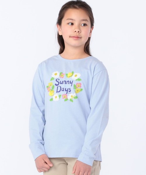 SHIPS KIDS(シップスキッズ)/SHIPS KIDS:140～150cm / サニーデイズ プリント 長袖 TEE/img06