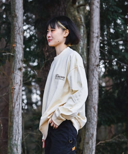 S'more(スモア)/【 S'more 】COTTON CREW NECK BIG SWEAT － S'more recipe/img04