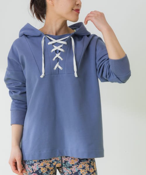URBAN RESEARCH Sonny Label(アーバンリサーチサニーレーベル)/SLAB Lace up Hoodie/img02