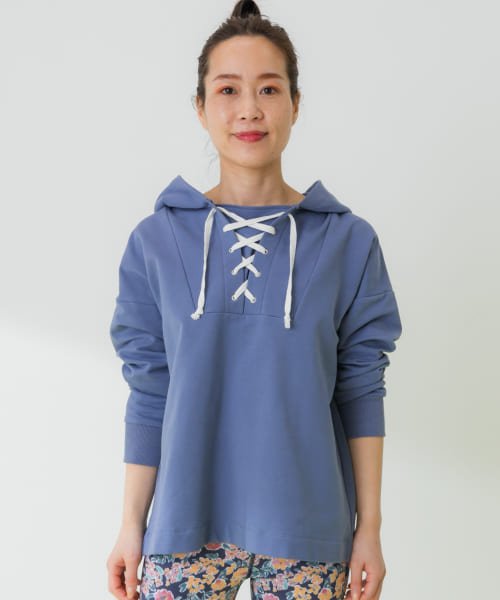 URBAN RESEARCH Sonny Label(アーバンリサーチサニーレーベル)/SLAB Lace up Hoodie/img03