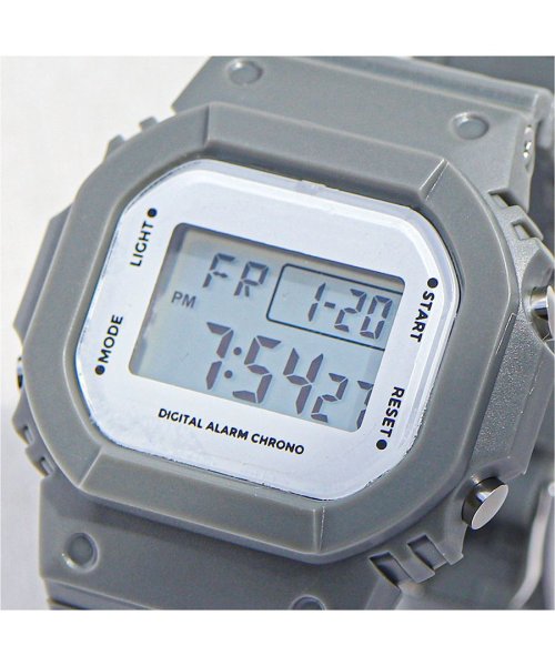 nattito(ナティート)/【メーカー直営店】腕時計 ユニセックス フロスト デジタル 多機能 シンプル アウトドア GY055/img09