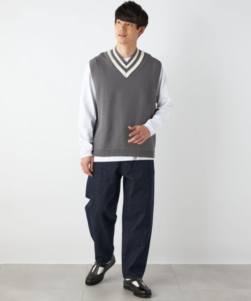 SHIPS any MEN(シップス　エニィ　メン)/【SHIPS any別注】BROOKLYN OVERALL: ワイド テーパード デニム◇/img26