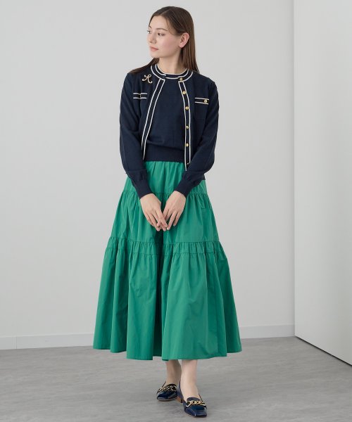 シャンブレータフタティアード スカート D1610834111(12441円)