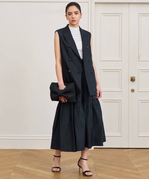 シャンブレータフタティアード スカート D1610834111(12441円)