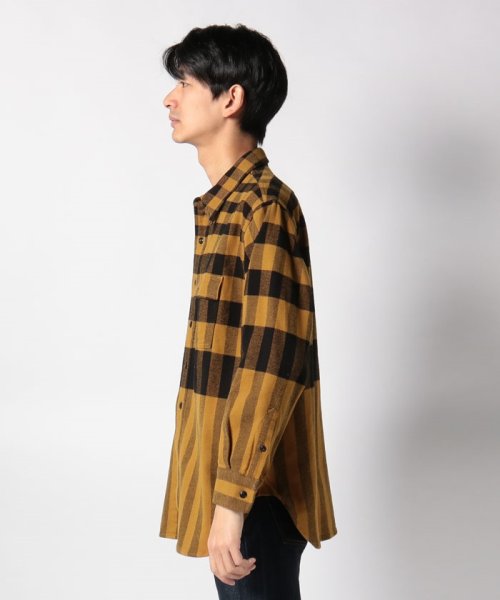 LEVI’S OUTLET(リーバイスアウトレット)/LMC SCOUT SHIRT WARPED PLAID JET BLACK P/img01