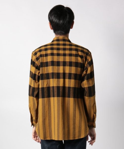 LEVI’S OUTLET(リーバイスアウトレット)/LMC SCOUT SHIRT WARPED PLAID JET BLACK P/img02