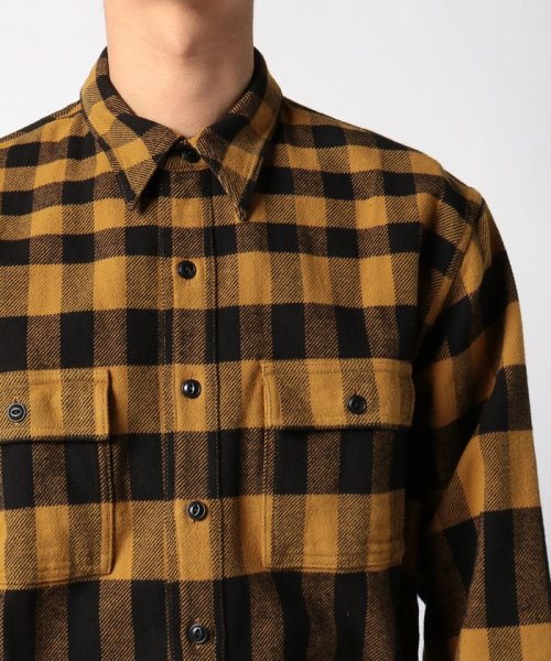 LEVI’S OUTLET(リーバイスアウトレット)/LMC SCOUT SHIRT WARPED PLAID JET BLACK P/img03