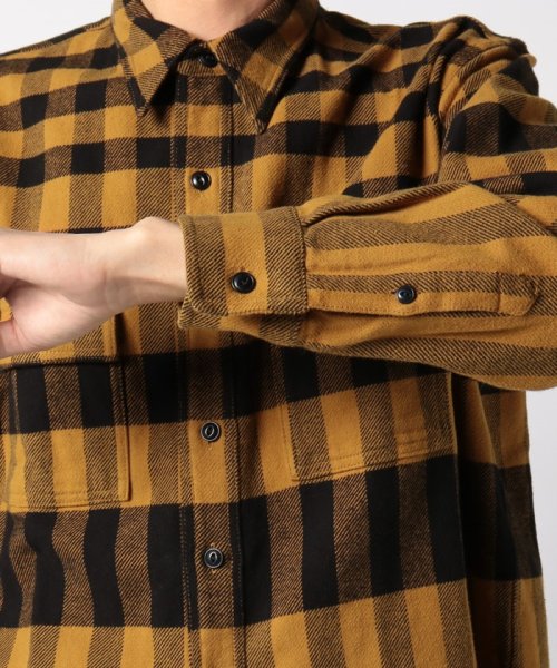 LEVI’S OUTLET(リーバイスアウトレット)/LMC SCOUT SHIRT WARPED PLAID JET BLACK P/img05